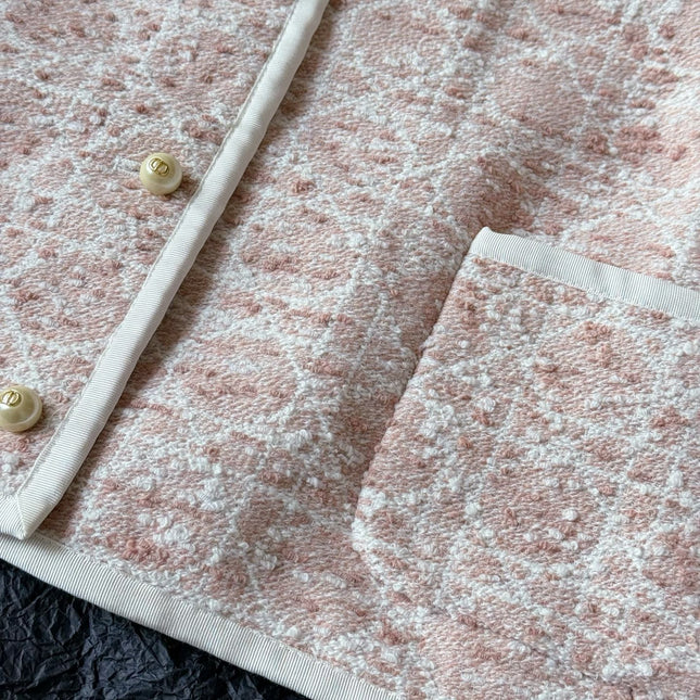 DIOR 25S CANNAGE CROPPED JACKET STYLE 059