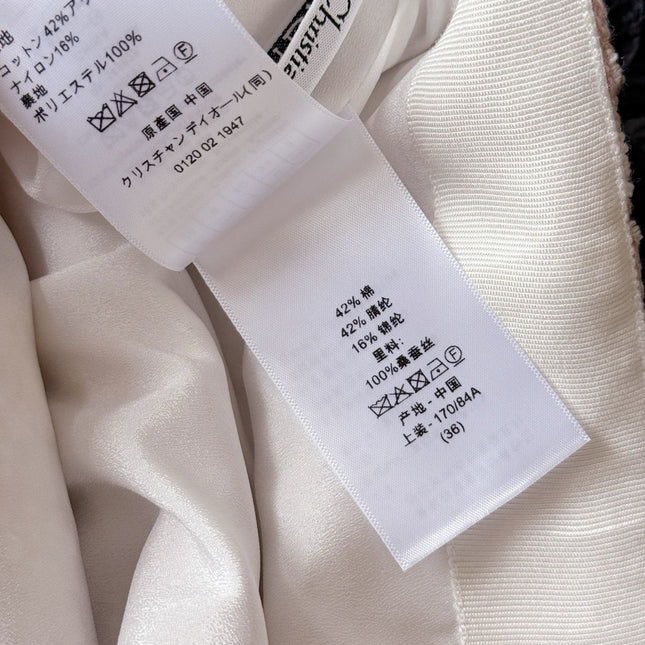 DIOR 25S PLEATED PLAID SKIRT STYLE 058