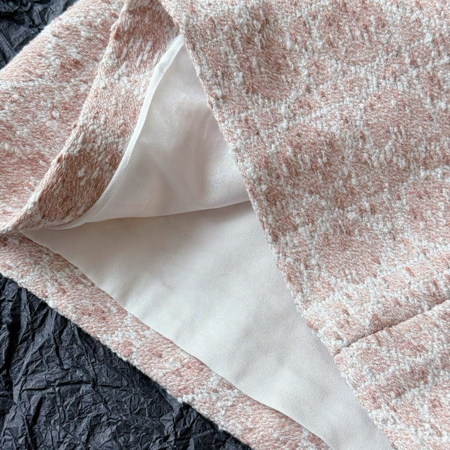 DIOR 25S PLEATED PLAID SKIRT STYLE 058