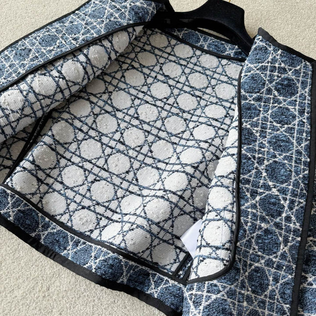 DIOR 25S CANNAGE CROPPED JACKET STYLE 056