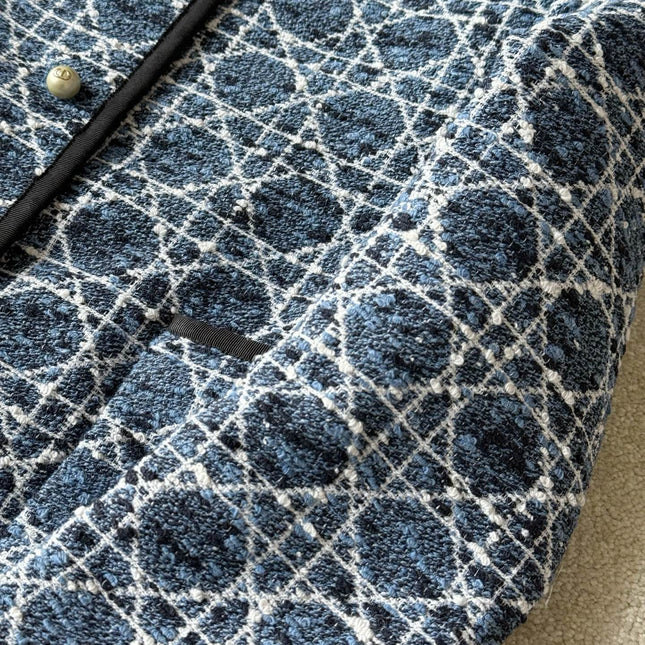 DIOR 25S CANNAGE CROPPED JACKET STYLE 056