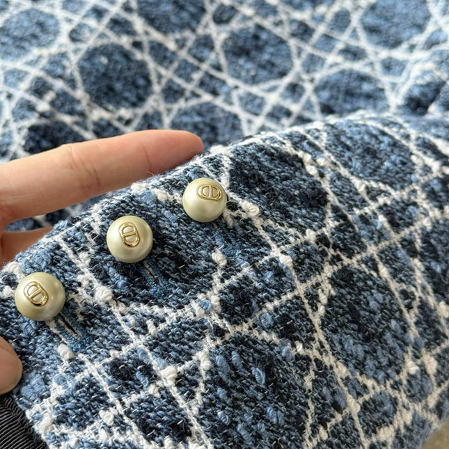 DIOR 25S CANNAGE CROPPED JACKET STYLE 056