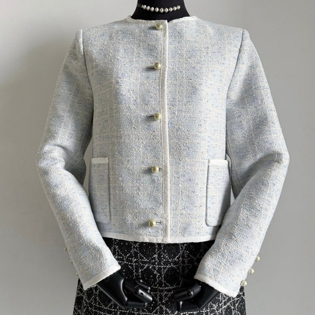 DIOR 25S CANNAGE CROPPED JACKET STYLE 057
