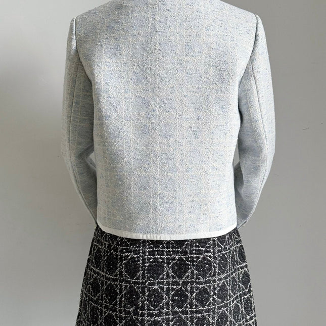 DIOR 25S CANNAGE CROPPED JACKET STYLE 057