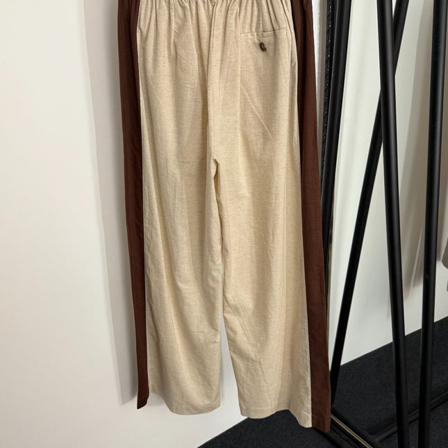 LOEWE TOP & STRAIGHT-LEG PANTS SET STYLE 130