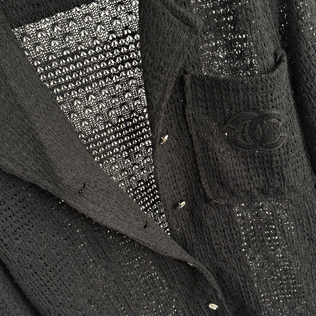 CHANEL 25S LONG-SLEEVE KNIT CARDIGAN STYLE 129