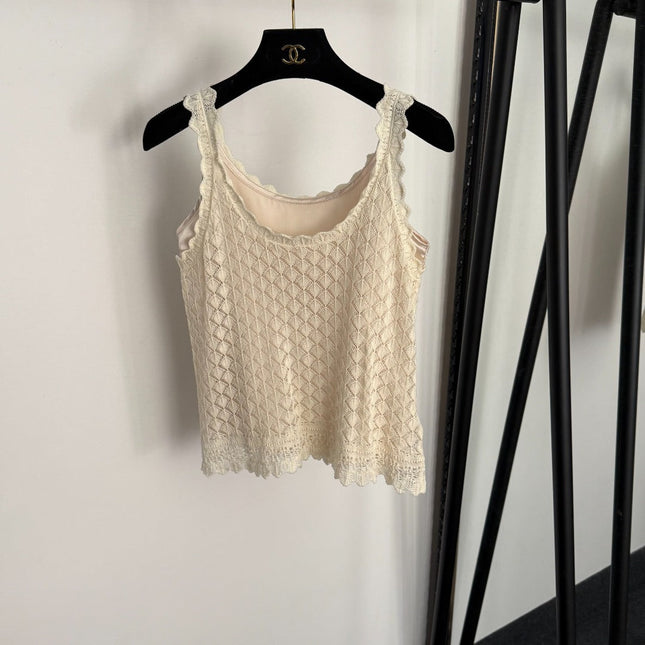 DIOR 25S CROCHET CAMI TOP STYLE 102