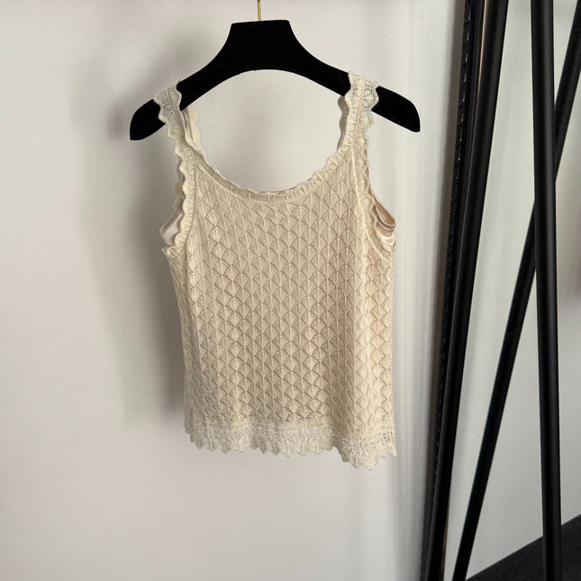DIOR 25S CROCHET CAMI TOP STYLE 102
