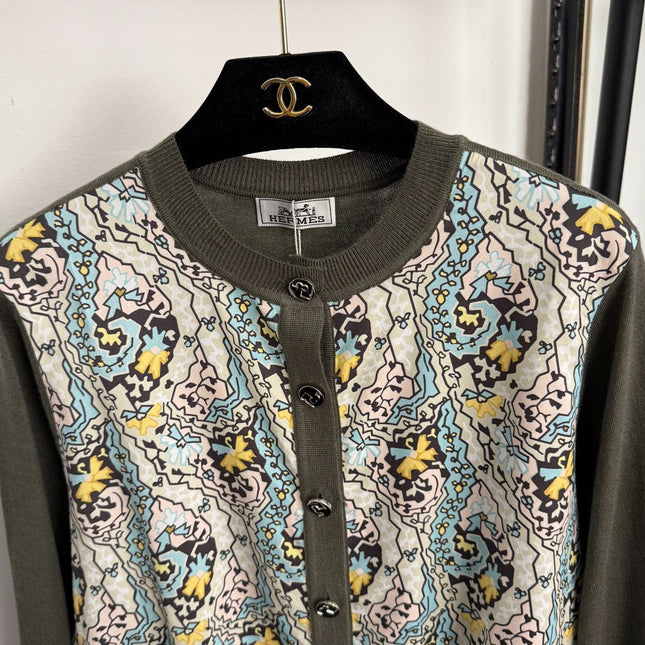 HERMES 25S KNITTED CARDIGAN 060
