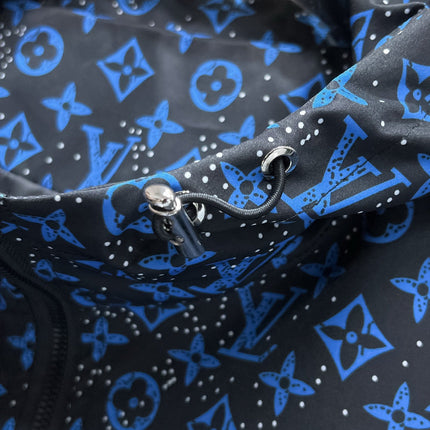 LV COBALT BLUE MIX BLACK MONOGRAM JACKET 239572