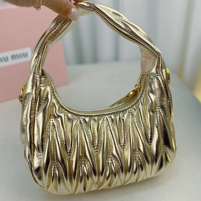 WANDER 22 BAG IN GOLDEN LAMBSKIN