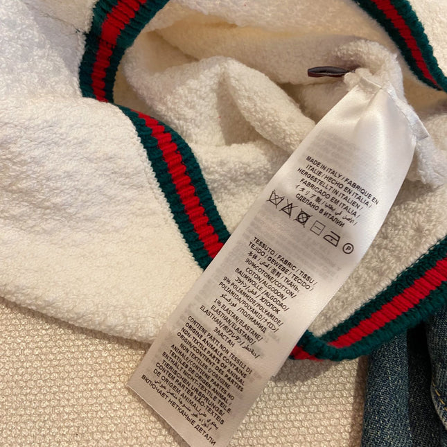 GUCCI SHORT-SLEEVE KNIT POLO SHIRT STYLE 113