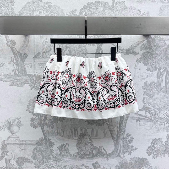 MIUMIU SHORT PLEATED SKIRT 267874