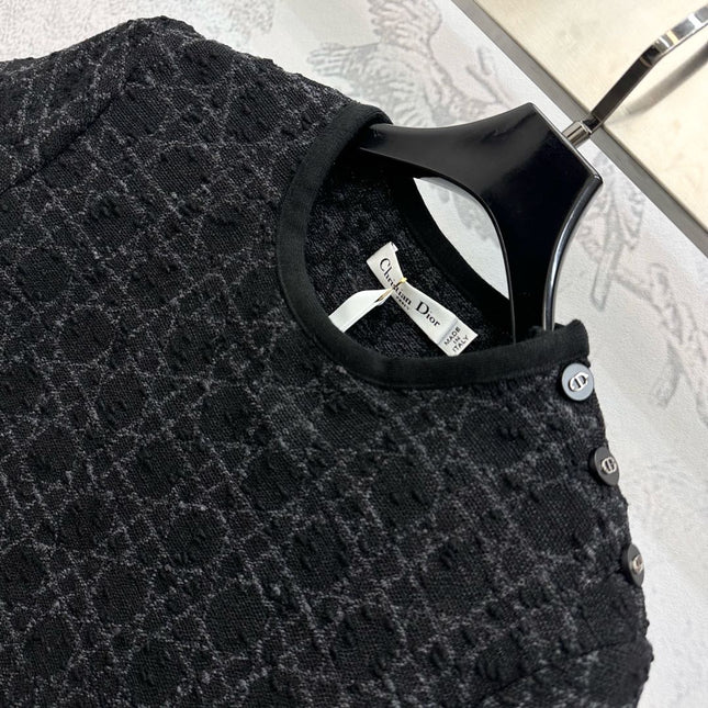 DIOR 25S SHORT-SLEEVE DRESS STYLE 205