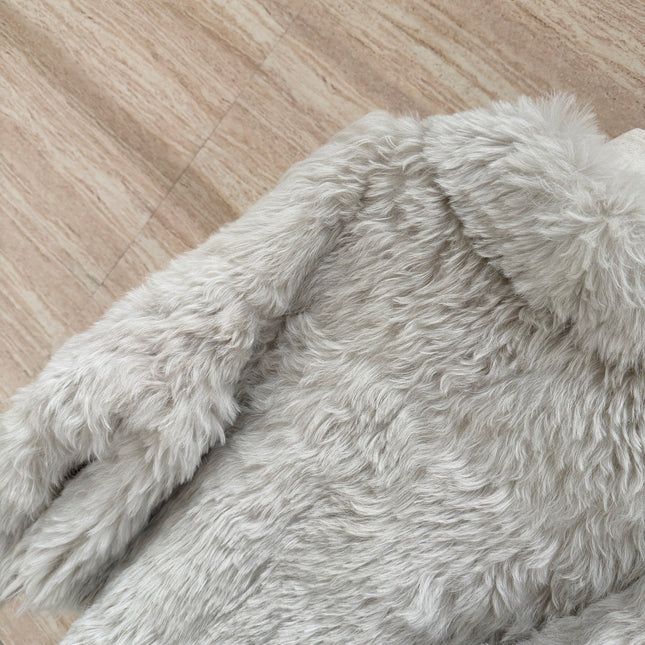 HERMES 25S TUSCAN SHEARLING COAT 200