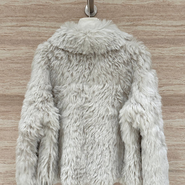 HERMES 25S TUSCAN SHEARLING COAT 200