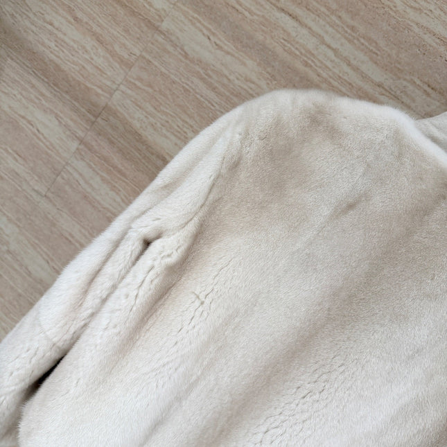 HERMES 25S SHORT MINK FUR COAT 199