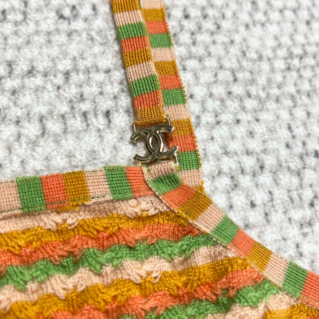 CC Tank Top Multicolor Wool Cashmere