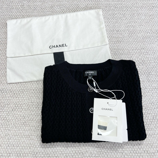 CC Vest Black Wool