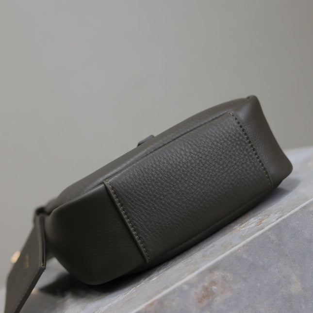 YSL 25S LE 5 À 7 BAG 16 IN LIGHT MUSK GRAINED CALFSKIN GOLD HARDWRE