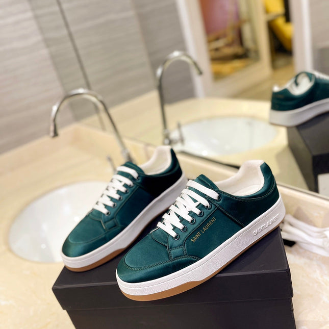 SL SL/61 SNEAKERS CASTLETON GRREN SATIN