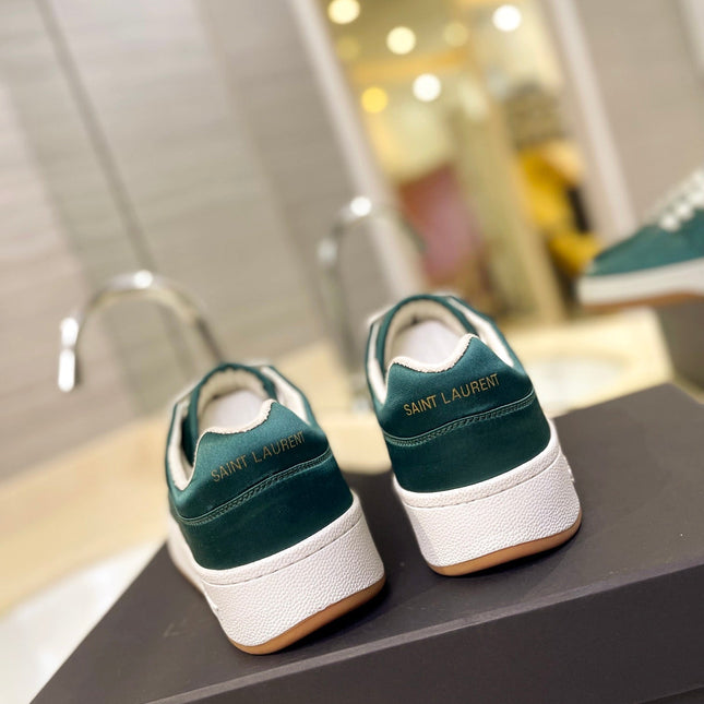 SL SL/61 SNEAKERS CASTLETON GRREN SATIN