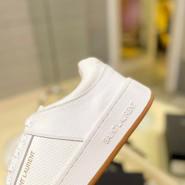 SL SL/61 SNEAKERS WHITE CALFSKIN