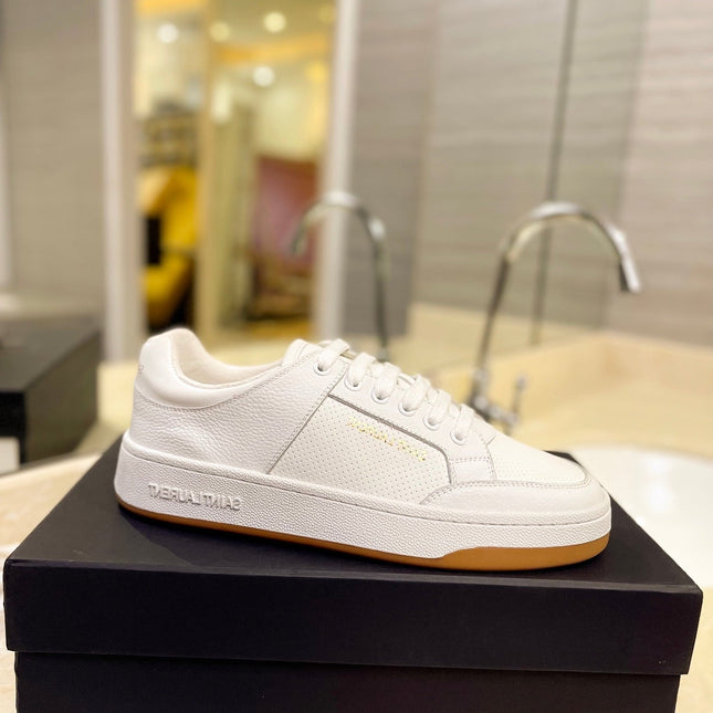SL SL/61 SNEAKERS WHITE CALFSKIN