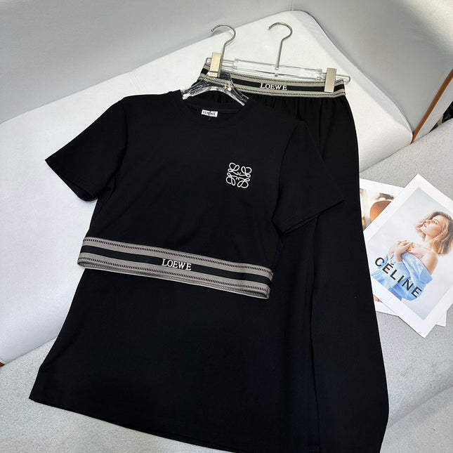 Loewe 25 Logo Embroidery Set Cotton