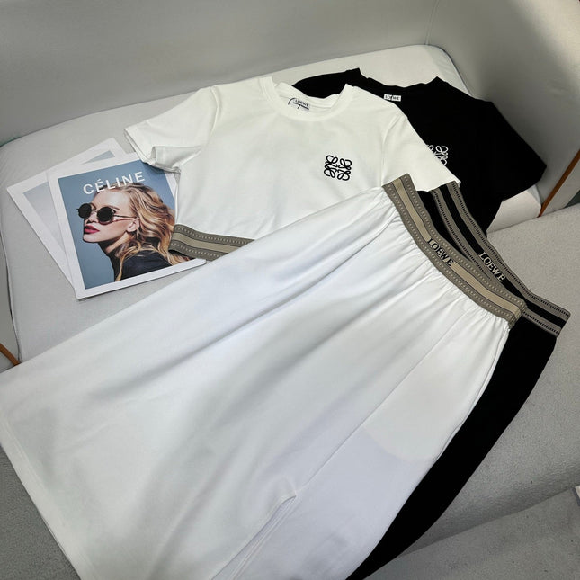 Loewe 25 Logo Embroidery Set Cotton