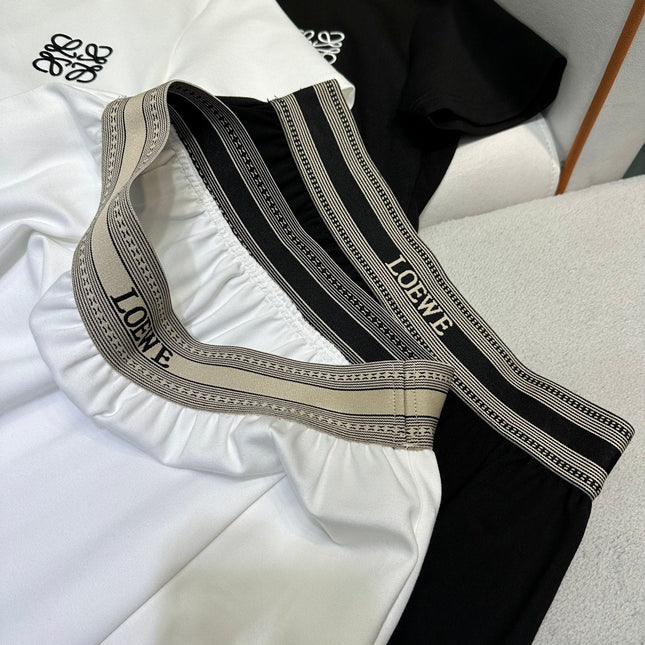 Loewe 25 Logo Embroidery Set Cotton