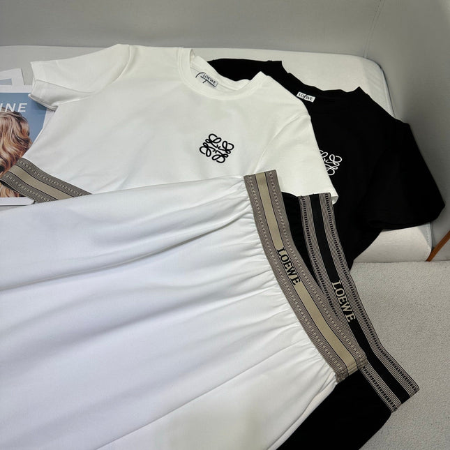 Loewe 25 Logo Embroidery Set Cotton