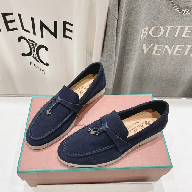 LP SUMMER CHARMS WALK LOAFERS DENIM SUEDE