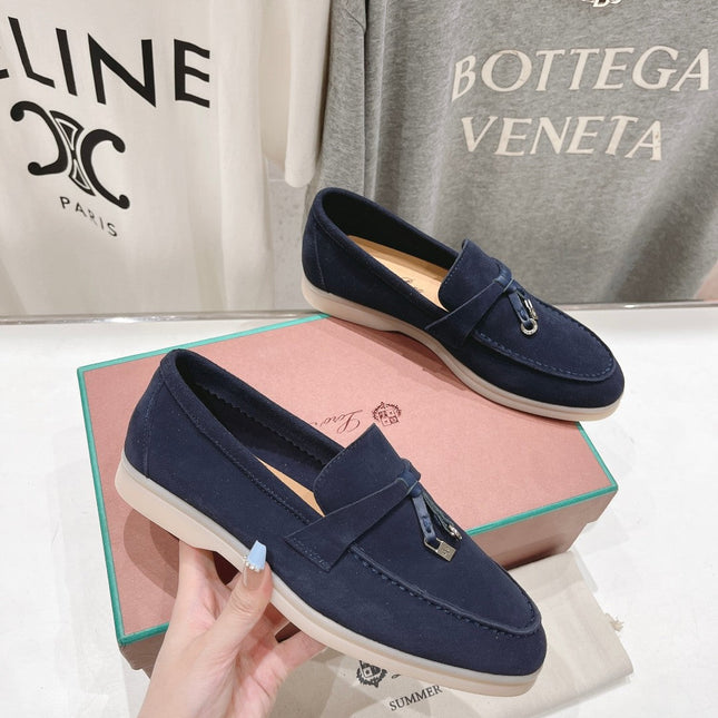 LP SUMMER CHARMS WALK LOAFERS DENIM SUEDE