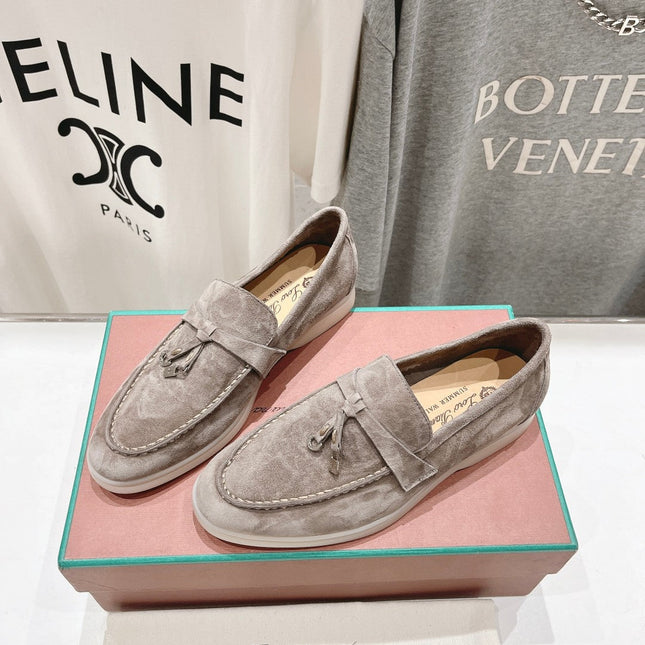 LP SUMMER CHARMS WALK LOAFERS GRAY SUEDE