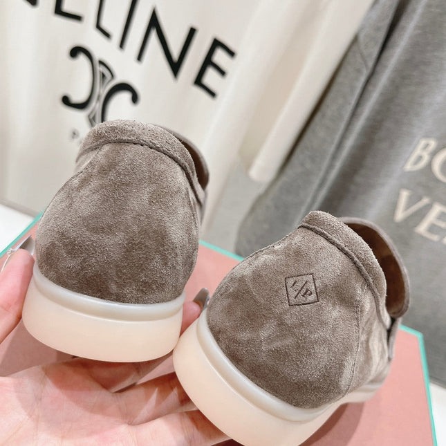LP SUMMER CHARMS WALK LOAFERS GRAY SUEDE