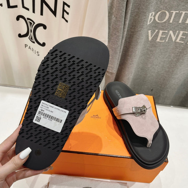EMPIRE SANDAL BLACK MIX LIGHT GRAY SUEDE