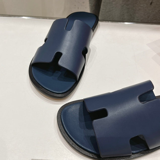 IZMIR SANDAL INDIGO LAMBSKIN