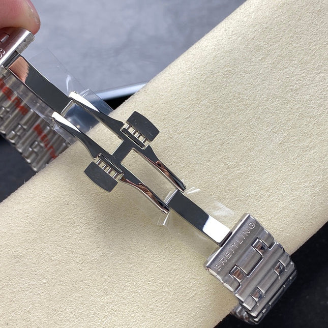 CHRONOMAT AUTOMATIC GMT 40 ALL STEEL OLIVE GREEN DIAL