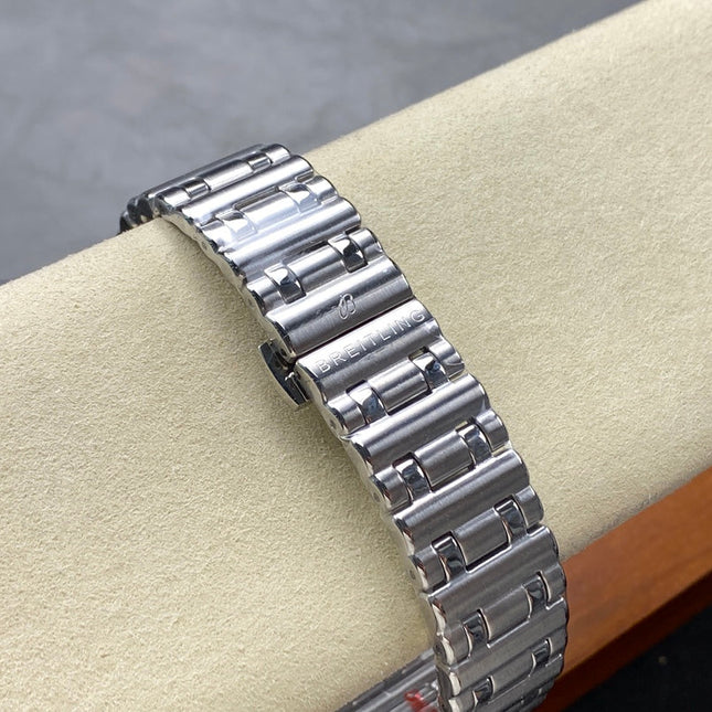 CHRONOMAT AUTOMATIC GMT 40 ALL STEEL NAVY BLUE DIAL