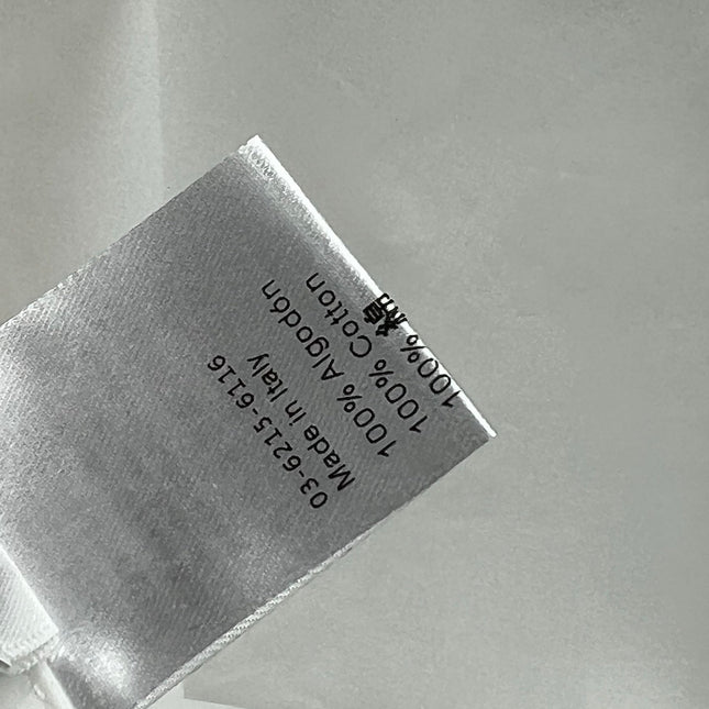 Loewe Logo Embroidered Shirt White Cotton