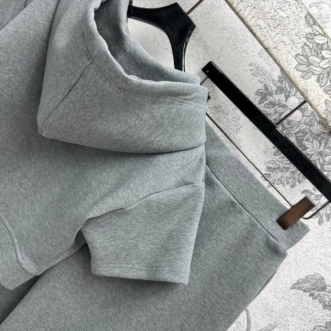 Loewe 25 Sweatshirt Suit Gray Cotton