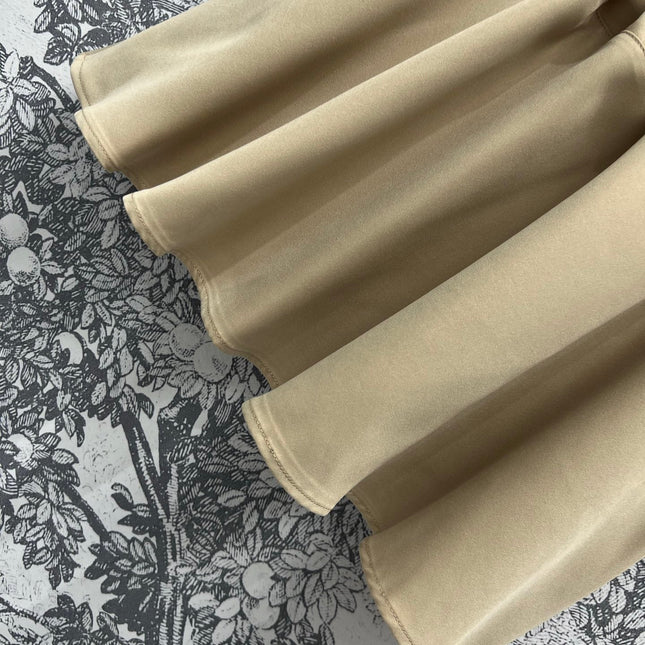 Loewe Dress Kaki Polyester Fiber