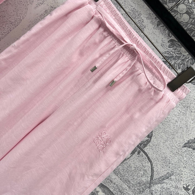 Loewe 25 Vest Suit Cotton Linen