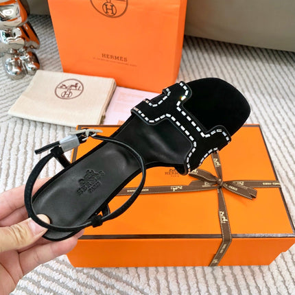 HIGH SANDAL 8.5 CM IN BLACK SUEDE