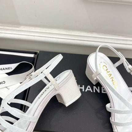 WHITE ROMAN 5 CM SANDALS