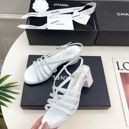 WHITE ROMAN 5 CM SANDALS