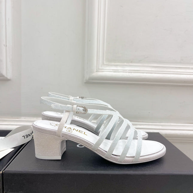 WHITE ROMAN 5 CM SANDALS