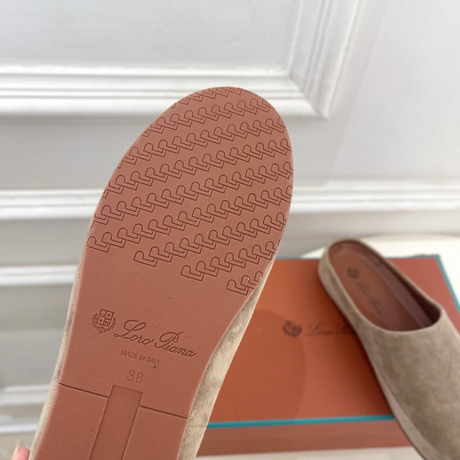 LP 25S MULES IN MOCHA BROWN SUEDE