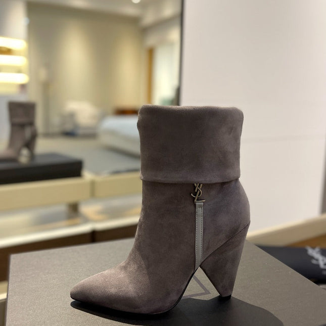 SL NIKI BOOTIES BRICK SUEDE